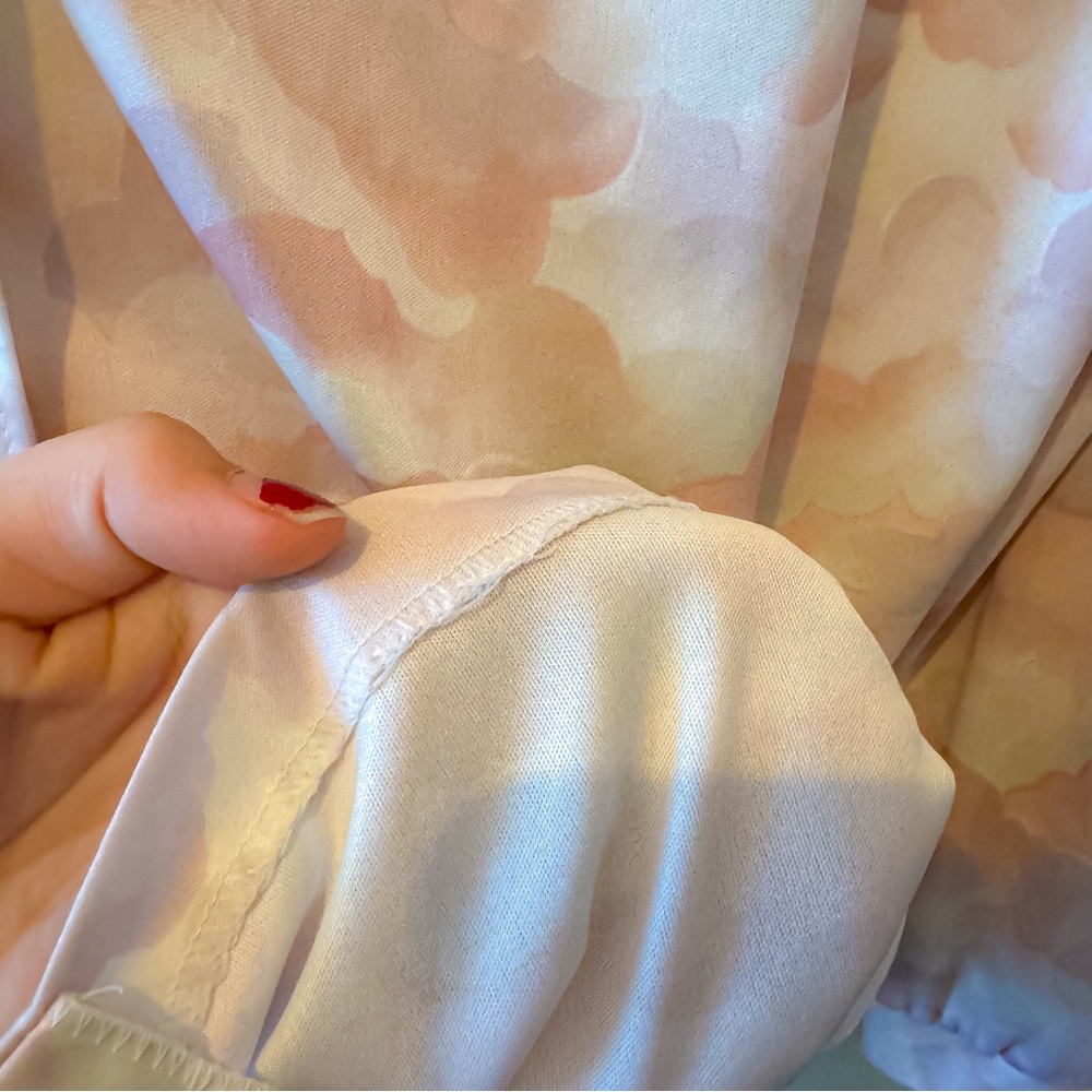 1970s Pink Cloud Novelty Print Button-Up - Picture 9 of 9